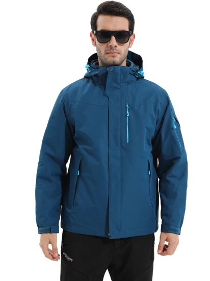 남성 겨울 코트 야외 방수 방풍 의류 스키 다운 아우터 윈드 브레이커 자켓